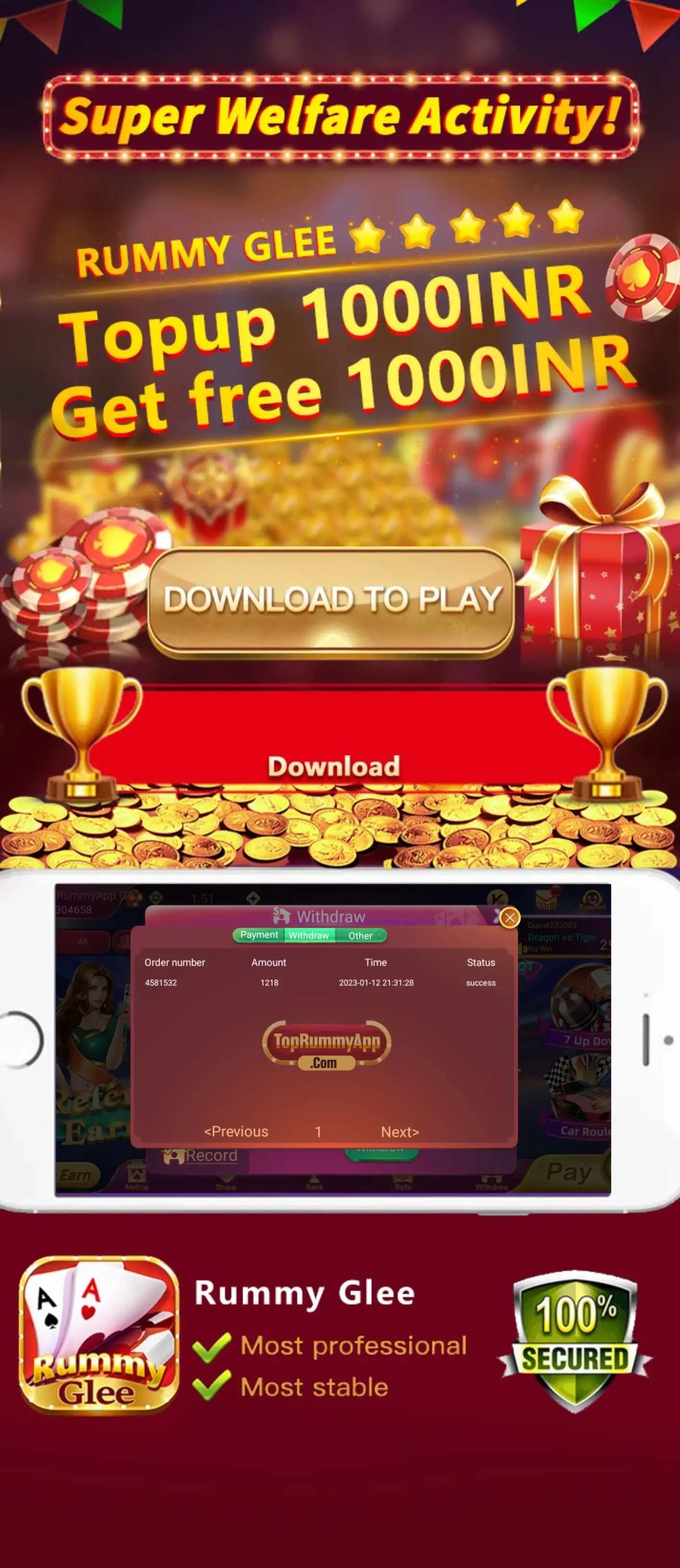 Rummy Glee Apk Download Top Rummy App List