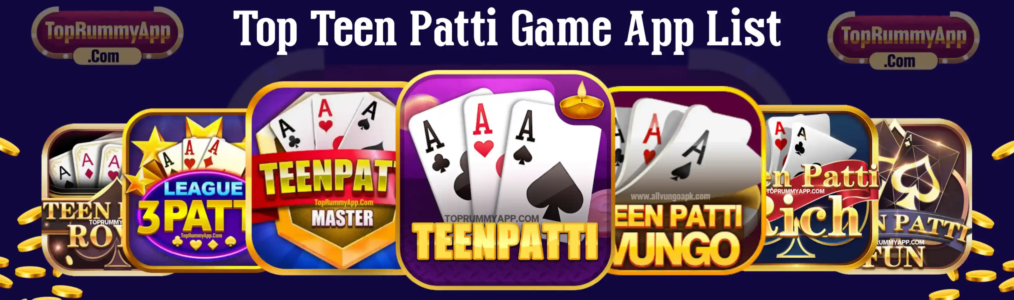Top Teen Patti App List 2023