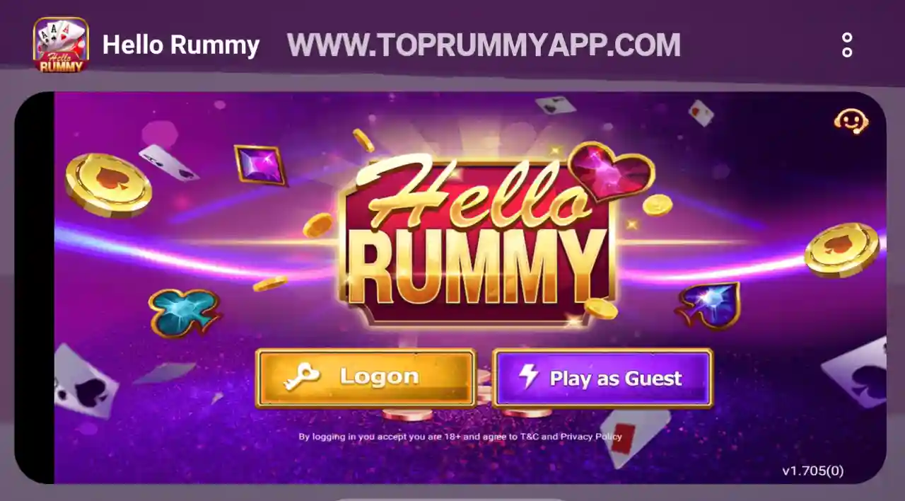 Hello Rummy App Top 20 Rummy App List 41 Bonus