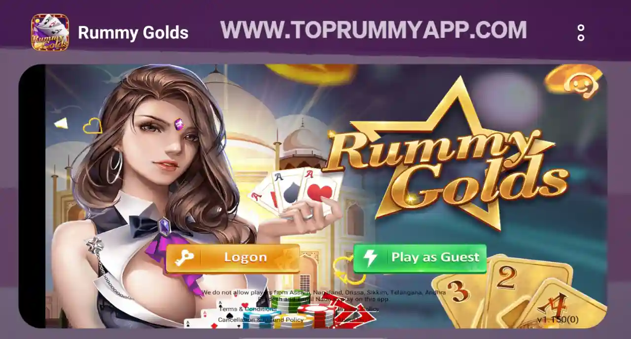 Rummy Golds App Top 20 Rummy App List 41 Bonus